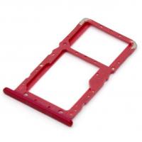 [t790] CARRELLO SIM TRAY PER XIAOMI MI MAX 3 / POCO F1 ROSSO