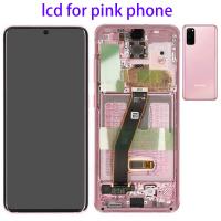 [b1992] TOUCH SCREEN DISPLAY ORIGINALE PER SAMSUNG GALAXY S20 G980 ROSA