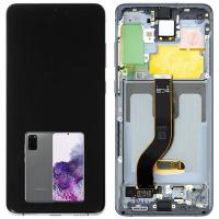 [b1374] TOUCH SCREEN DISPLAY ORIGINALE PER SAMSUNG GALAXY S20 PLUS G985 G986 GREY