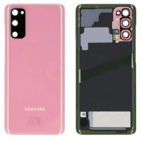 [b1637] COPRIBATTERIA BACK COVER PER SAMSUNG GALAXY S20 G980 ROSA