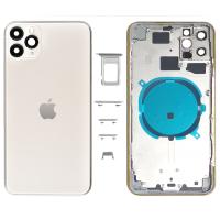 [a1468] SCOCCA COPRIBATTERIA BACK COVER PER APPLE IPHONE 11 PRO MAX BIANCA