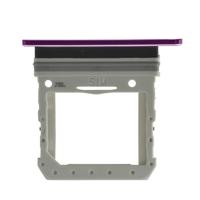 [b2129] CARRELLO SIM TRAY PER SAMSUNG GALAXY Z FLIP F700 VIOLA