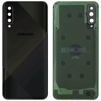 [b2945] COPRIBATTERIA BACK COVER PER SAMSUNG GALAXY A507 A50S CON VETRO FOTOCAMERA NERO