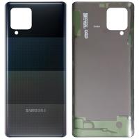 [b2448] COPRIBATTERIA BACK COVER PER SAMSUNG GALAXY A42 5G A426 NERO