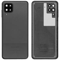 [b1643] COPRIBATTERIA BACK COVER PER SAMSUNG GALAXY A12 A125 NERO