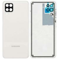 [b2353] COPRIBATTERIA BACK COVER PER SAMSUNG GALAXY A125 A12 BIANCO