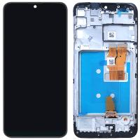 [d267] TOUCH SCREEN DISPLAY PER LG K22 LM-K200EMW CON FRAME NERO