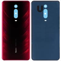 [t150] COPRIBATTERIA BACK COVER PER XIAOMI MI 9T ROSSA