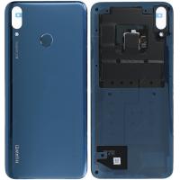 [f1665] COPRIBATTERIA BACK COVER PER HUAWEI Y9 2019 BLU