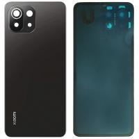 [t625] COPRIBATTERIA BACK COVER PER XIAOMI MI 11 LITE 5G NERO