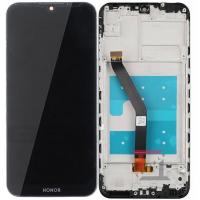 [f665] TOUCH SCREEN DISPLAY PER HUAWEI Y6S / HONOR 8A NERO CON FRAME