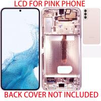 [b4195] TOUCH SCREEN DISPLAY ORIGINALE PER SAMSUNG GALAXY S906 S22 PLUS ROSA