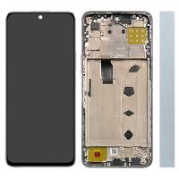 [f1856] TOUCH SCREEN DISPLAY PER HUAWEI HONOR X8 TFY-LX1 CON FRAME SILVER