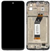 [t586] TOUCH SCREEN DISPLAY PER XIAOMI REDMI 10 CON FRAME NERO