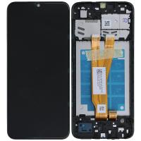 [b2235] TOUCH SCREEN DISPLAY ORIGINALE PER SAMSUNG GALAXY A03 CORE 2021 A032 CON FRAME