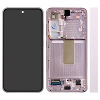 [b4288] TOUCH SCREEN DISPLAY ORIGINALE PER SAMSUNG GALAXY S911 S23 VIOLA LAVENDER