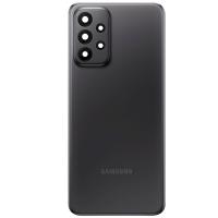 [b2665] COPRIBATTERIA BACK COVER PER SAMSUNG GALAXY A235 A23 4G CON VETRO FOTOCAMERA NERO