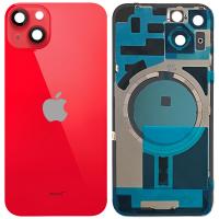 [a1909] SCOCCA COPRIBATTERIA BACK COVER CON FRAME PER APPLE IPHONE 14 ROSSO