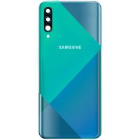 [b2943] COPRIBATTERIA BACK COVER PER SAMSUNG GALAXY A507 A50S CON VETRO FOTOCAMERA VERDE