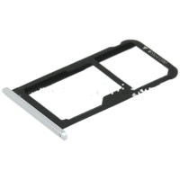 [f737] CARRELLO SIM PER HUAWEI NOVA SMART BIANCO SIM TRAY