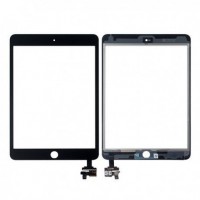 [a187] TOUCH SCREEN PER APPLE IPAD MINI 3 NERO 3G WIFI CON CHIP A1599 A1600 DIGITIZER