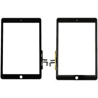 [a058] TOUCH SCREEN APPLE IPAD AIR A1475 NERO BIADESIVO TASTO HOME BLACK RICAMBIO VETRO QUALITA' ORIGINALE