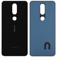 [C257] COPRIBATTERIA BACK COVER PER NOKIA 7.1 TA-1095 NERO