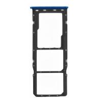 [y727] CARRELLO SIM TRAY PER REALME 5 BLU