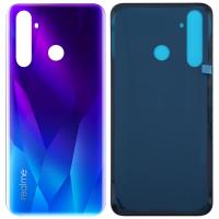 [y732] COPRIBATTERIA BACK COVER ORIGINALE SERVICE PACK PER REALME 5 PRO BLU