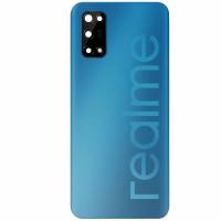 [y853] COPRIBATTERIA BACK COVER PER REALME 7 5G RMX2111 CON VETRO FOTOCAMERA BLU