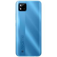 [y1068] COPRIBATTERIA BACK COVER PER REALME C20 CON VETRO FOTOCAMERA BLU