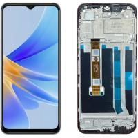 [y1551] TOUCH SCREEN DISPLAY PER OPPO A17 CPH2477 CON FRAME NERO