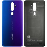 [y1566] COPRIBATTERIA BACK COVER PER OPPO A5 2020 A9 2020 VIOLA