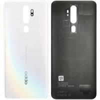 [y1567] COPRIBATTERIA BACK COVER PER OPPO A5 2020 A9 2020 BIANCO