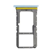 [y1825] CARRELLO SIM TRAY PER OPPO A77 5G CPH2339 BLU