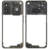 [y1905] FRAME B PER OPPO A96 (CPH2333) CON VETRO FOTOCAMERA NERO