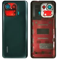 [t1107] COPRIBATTERIA BACK COVER ORIGINAL PER XIAOMI MI 11 PRO CON VETRO FOTOCAMERA VERDE