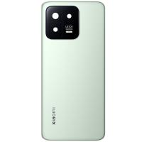 [t1290] COPRIBATTERIA BACK COVER PER XIAOMI MI 13 5G CON VETRO FOTOCAMERA VERDE