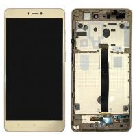 [t1361] TOUCH SCREEN DISPLAY PER XIAOMI MI 4S CON FRAME GOLD