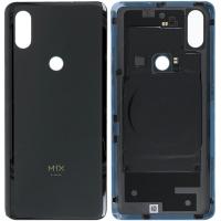 [t1696] COPRIBATTERIA BACK COVER ORIGINAL PER XIAOMI MI MIX 3 NERO