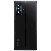 [t1896] COPRIBATTERIA BACK COVER ORIGINAL PER XIAOMI POCO F4 GT CON VETRO FOTOCAMERA NERO