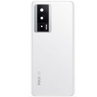 [t1926] COPRIBATTERIA BACK COVER ORIGINAL PER XIAOMI POCO F5 PRO 5G CON VETRO FOTOCAMERA BIANCO