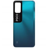 [t1946] COPRIBATTERIA BACK COVER ORIGINAL PER XIAOMI POCO M3 PRO 5G BLU