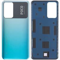 [t1978] COPRIBATTERIA BACK COVER ORIGINAL PER XIAOMI POCO M4 PRO 5G BLU