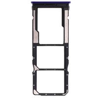 [t2500] CARRELLO SIM TRAY PER XIAOMI REDMI 9 VIOLA