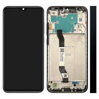 [t3063] TOUCH SCREEN DISPLAY PER XIAOMI REDMI NOTE 8 / NOTE 8 2021 CON FRAME (SERVICE PACK) NERO