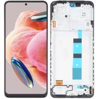 [t3170] TOUCH SCREEN DISPLAY PER XIAOMI REDMI NOTE 12 4G 23021RAA2Y OLED CON FRAME NERO