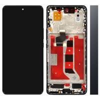 [f1998] TOUCH SCREEN DISPLAY ORIGINALE PER HUAWEI NOVA 9 ORIGINAL CON FRAME NERO