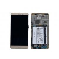 [f2035] TOUCH SCREEN DISPLAY ORIGINALE PER HUAWEI MATE S CRR-l09 ORIGINAL CON FRAME E BATTERIA GOLD