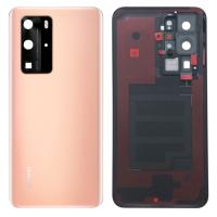 [f2132] COPRIBATTERIA BACK COVER PER HUAWEI P40 PRO ORIGINAL GOLD